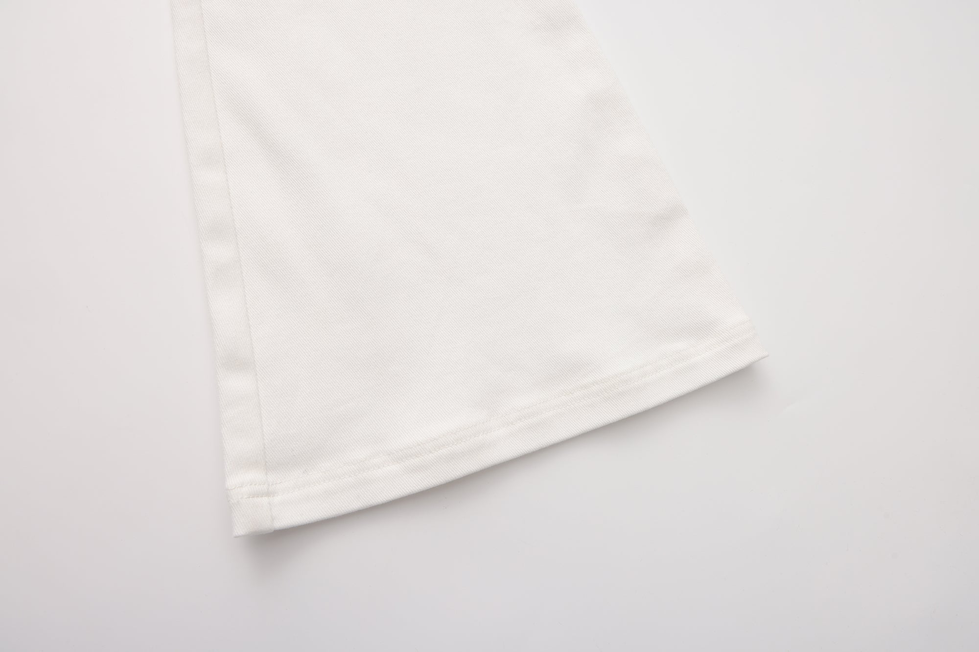 White Fitted Flare Jeans