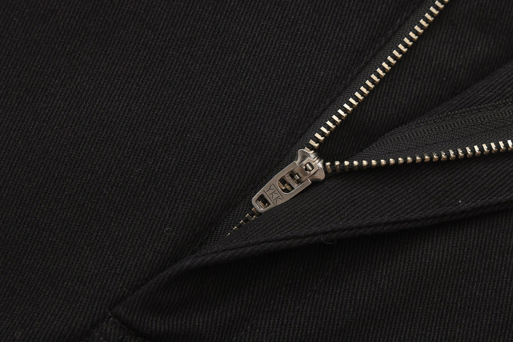 Black Fitted Flare Jeans