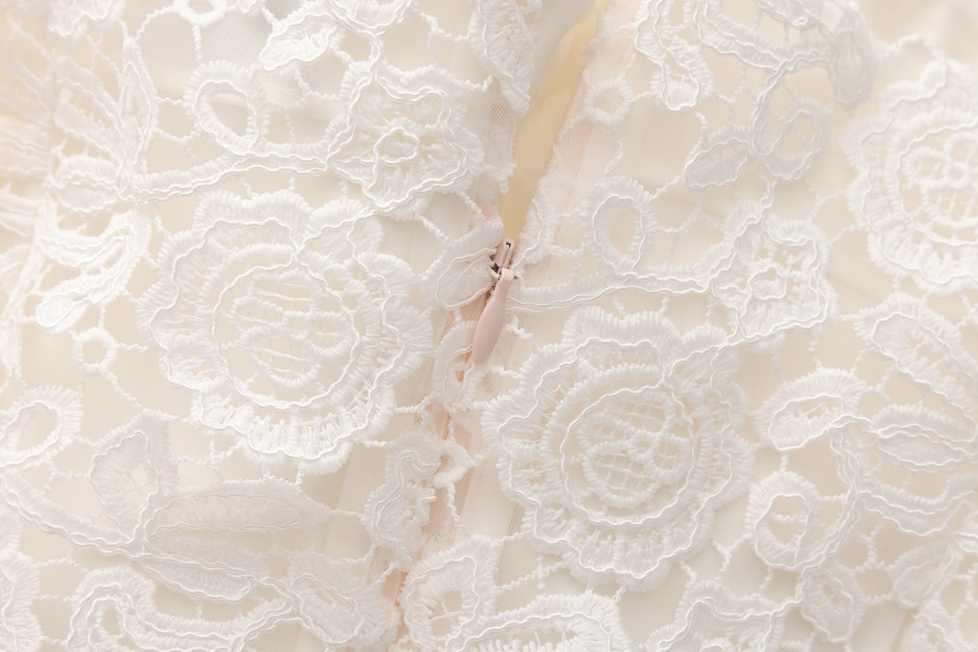 White Rattan Woven Shoulder Strap A-line Dress