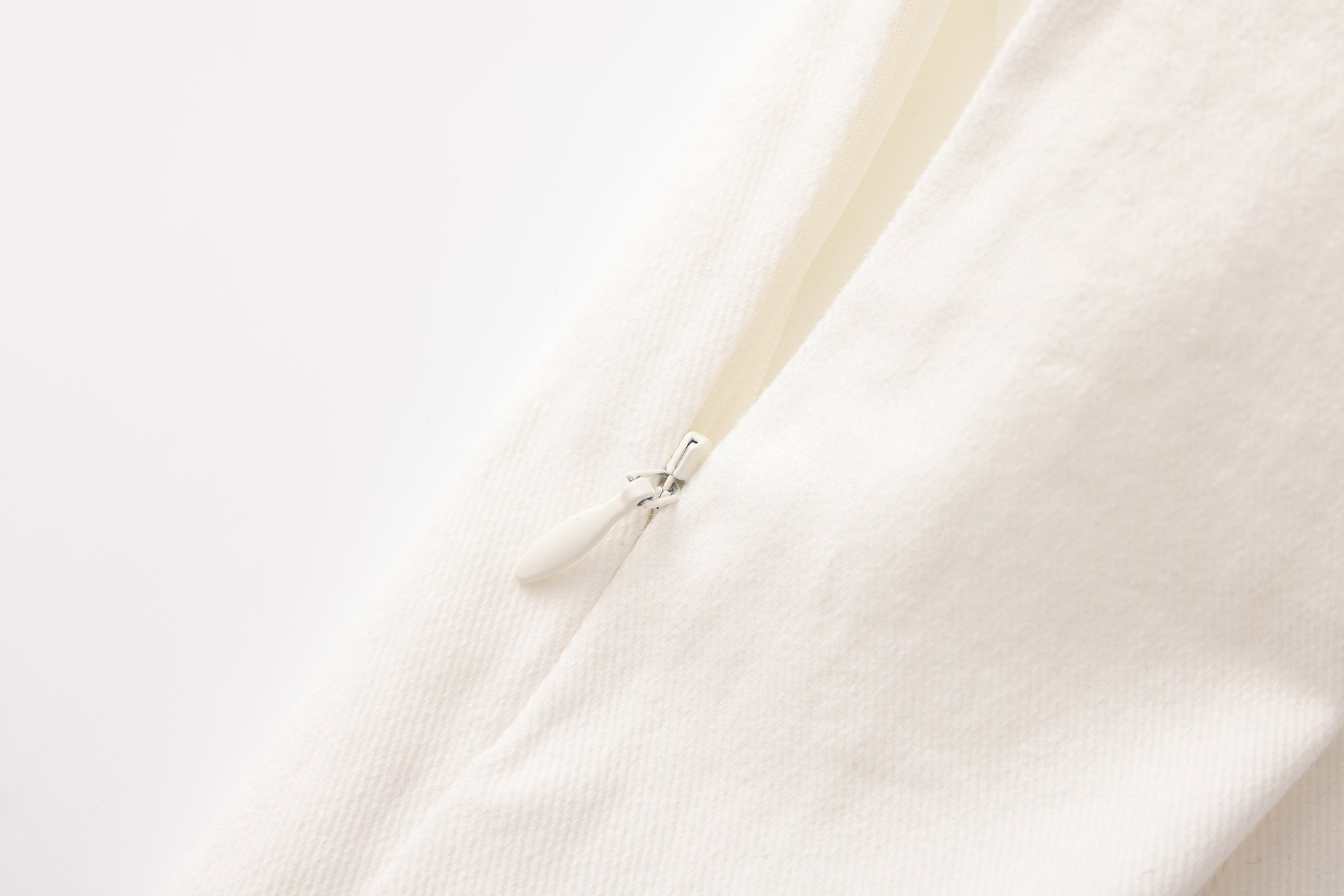 White Denim Skirt Pants