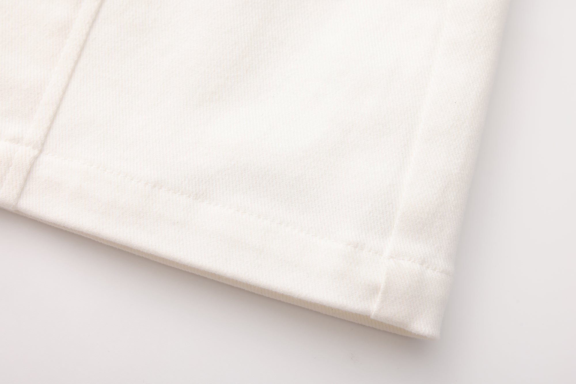 White Denim Skirt Pants