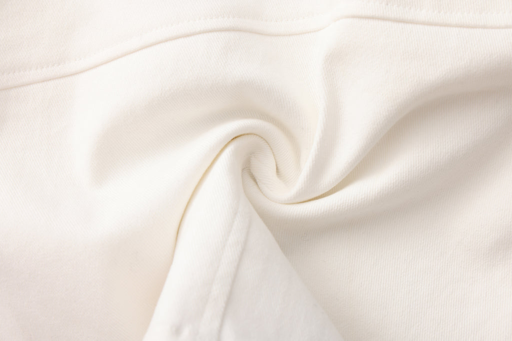 White Denim Skirt Pants