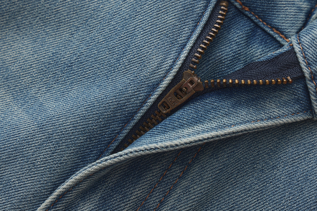 Flared Jeans With Lace Pockets