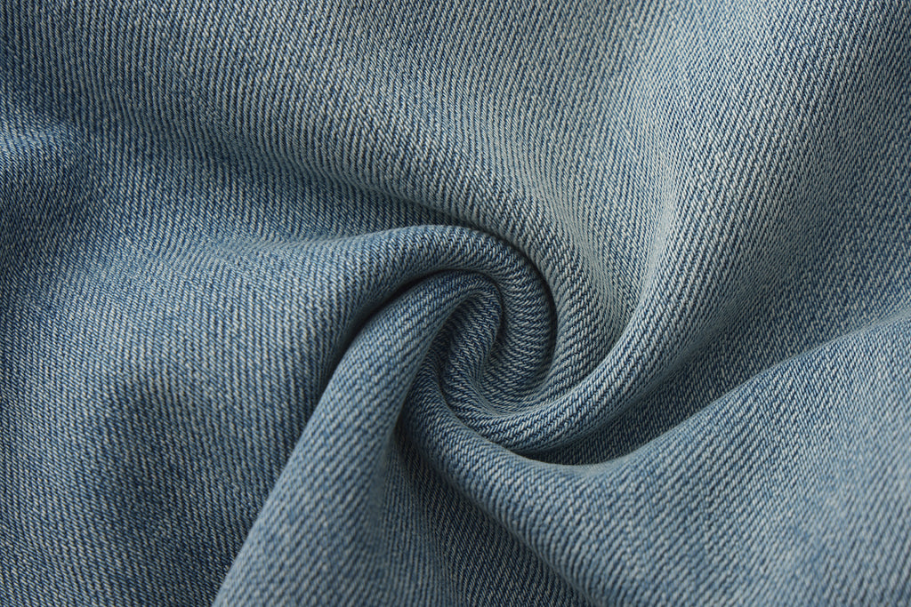 Flared Jeans With Lace Pockets