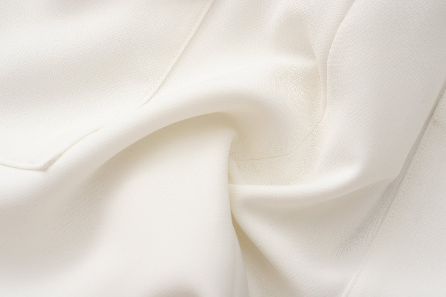 White Tencel Shorts