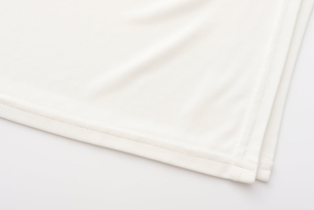 White Side Split Skirt