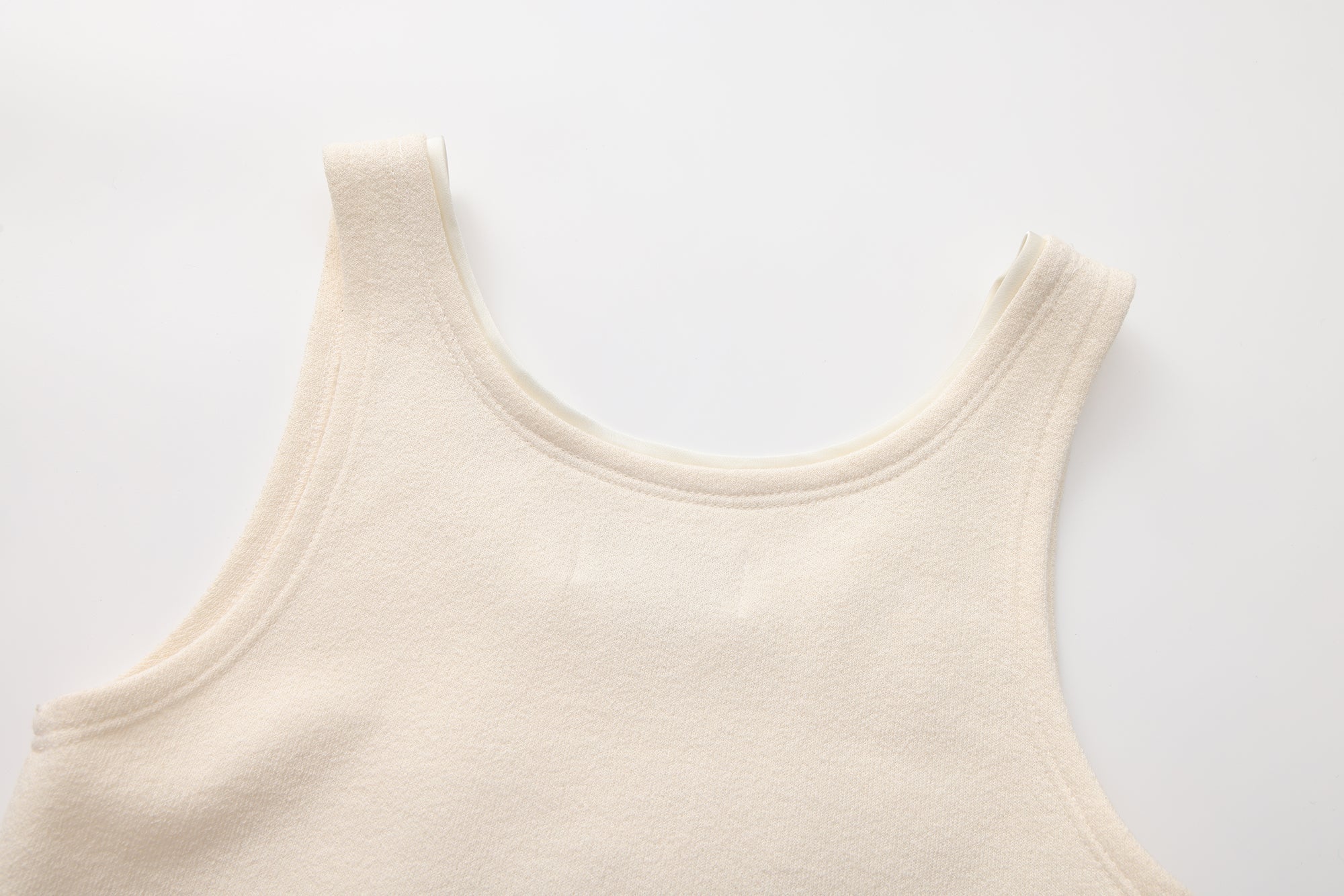 White knit halter top