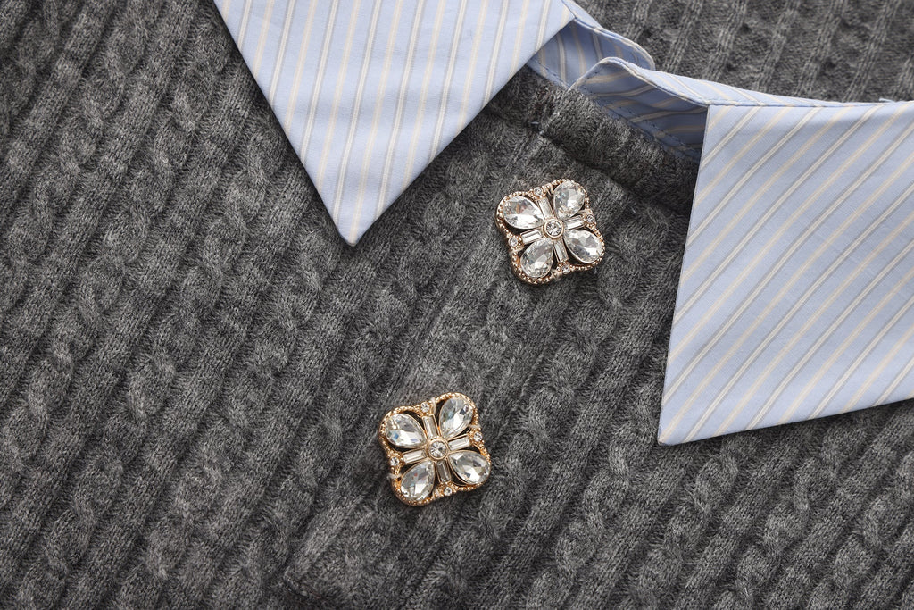 Gray Knit Patchwork Base Layer