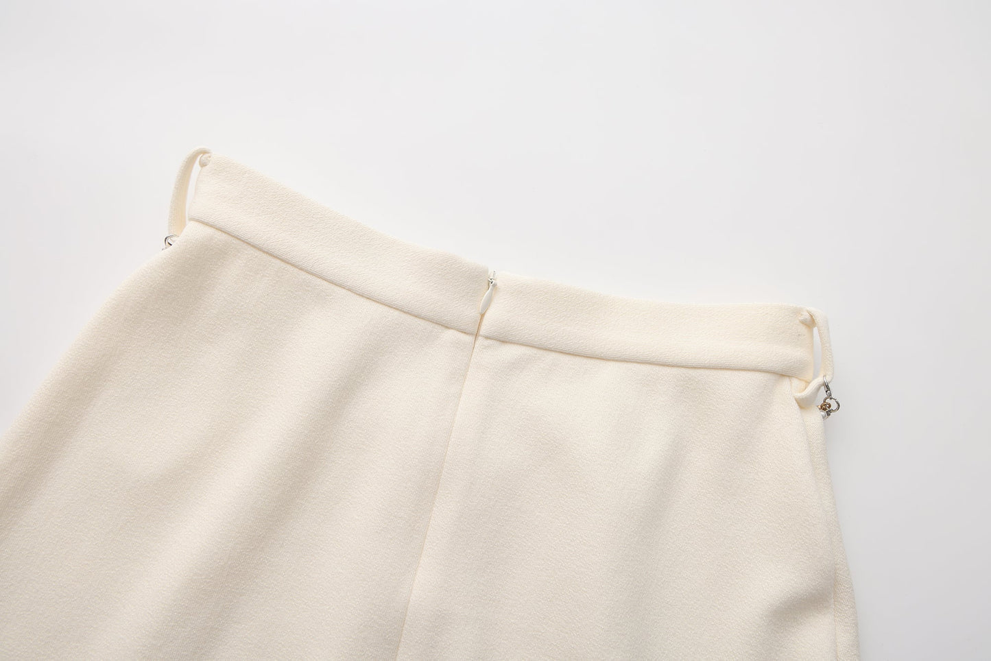 White Knit Skirt