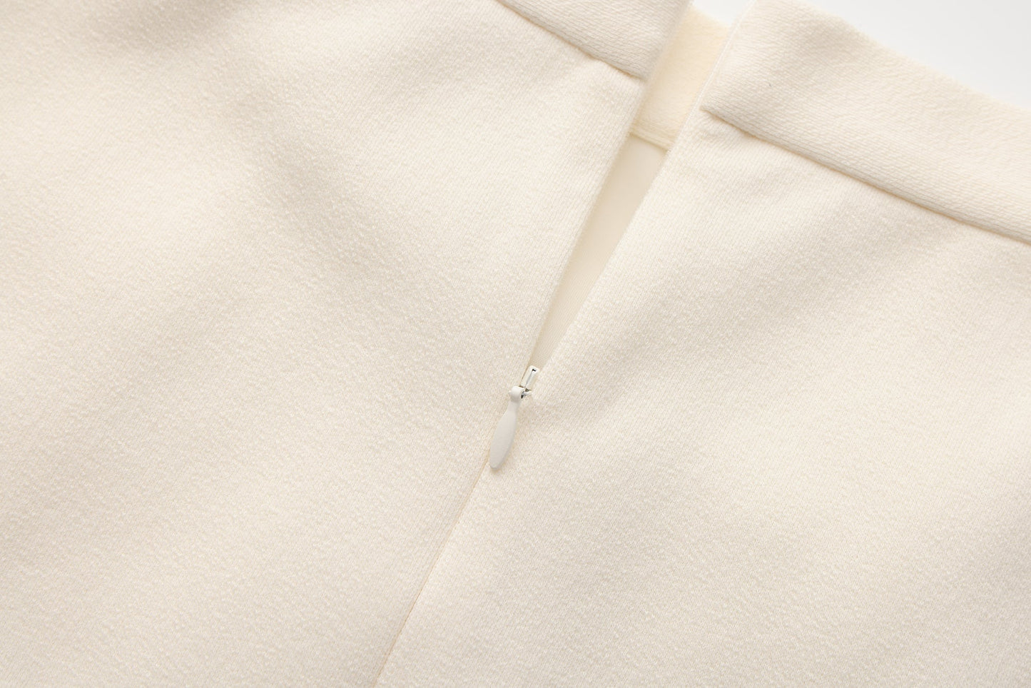 White Knit Skirt