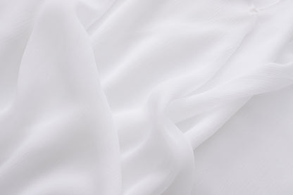 White V-neck Shirt