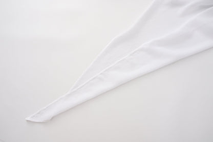 White V-neck Shirt