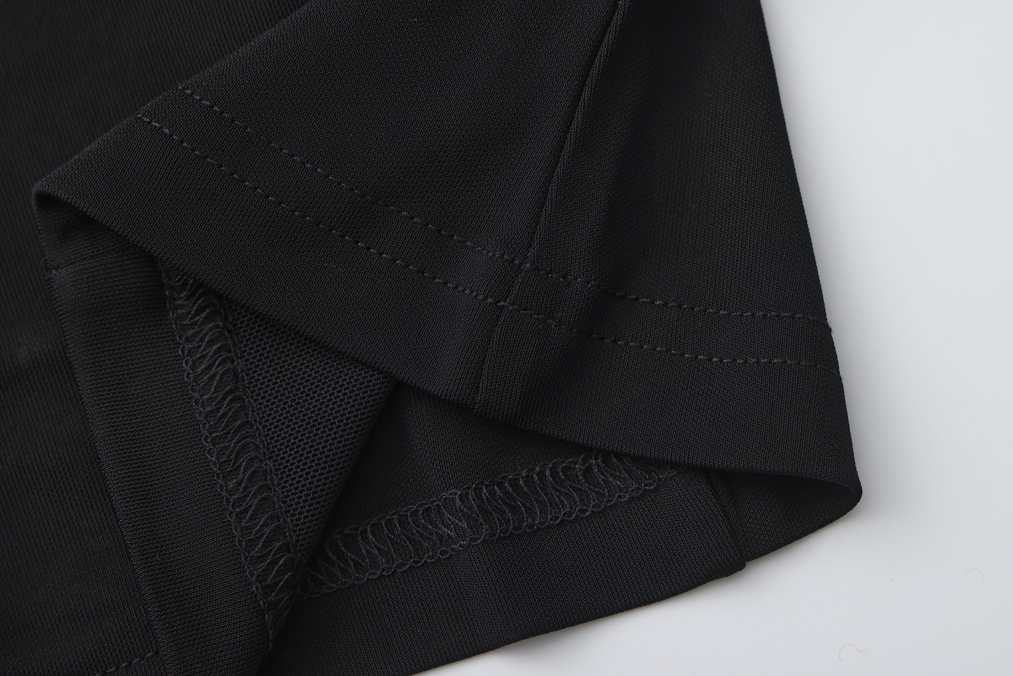 Black Cowl Neck Gold Button Ribbon Blouse