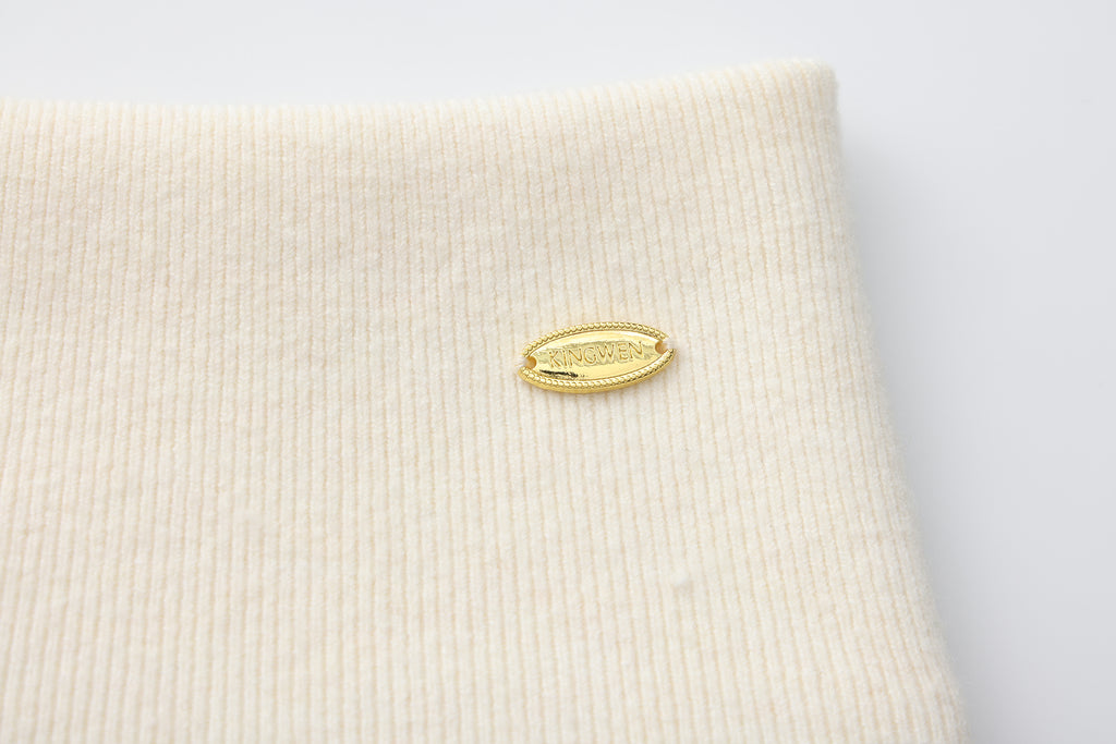 White Iris Pearl Knit Cape Cardigan / Pants