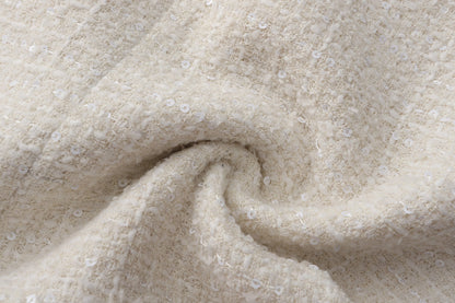White Tweed Skirt