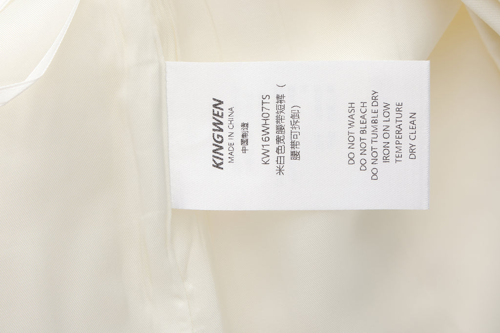 Off-White Wide Belt Shorts
