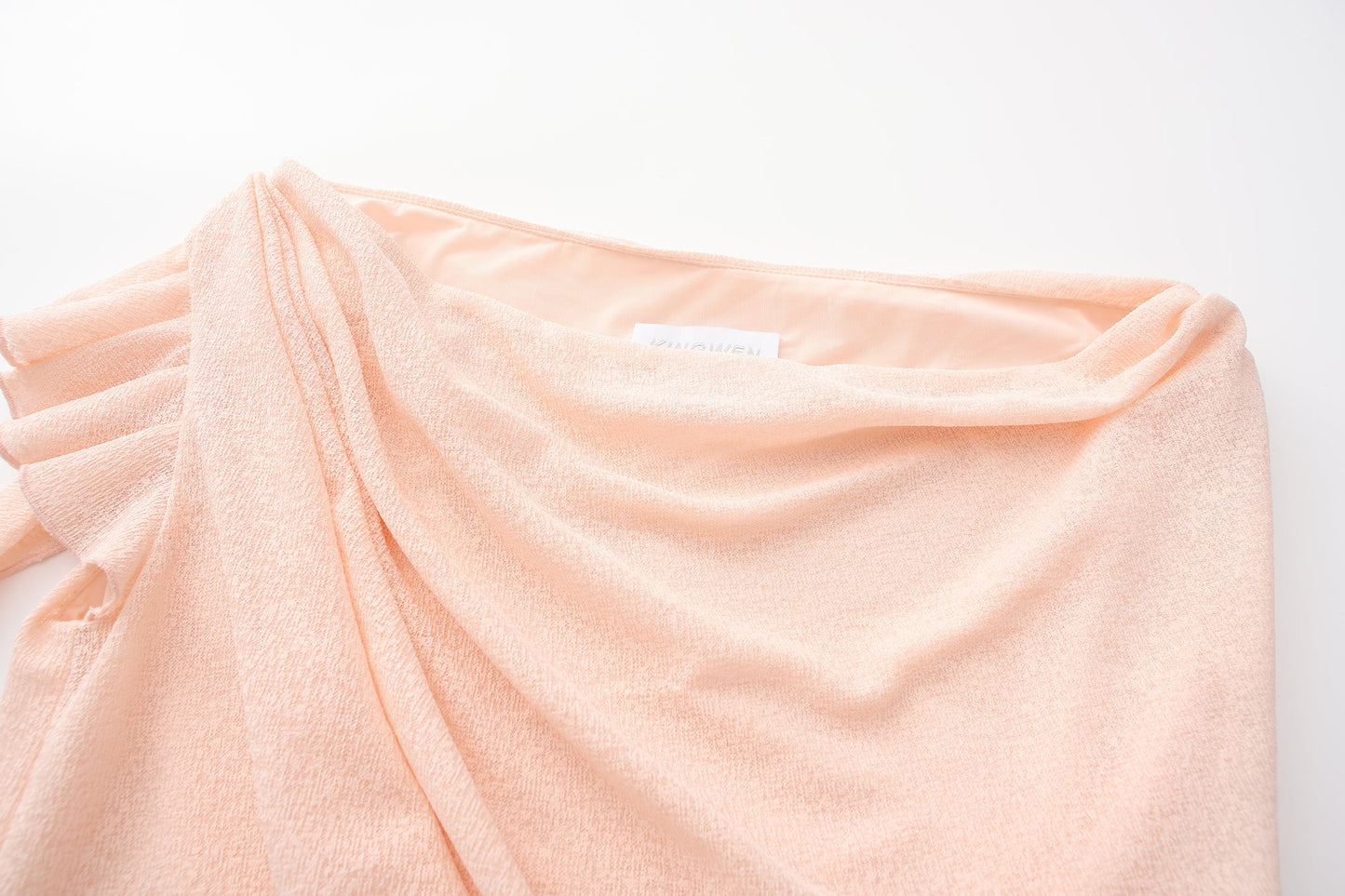 Pink Off-shoulder Top