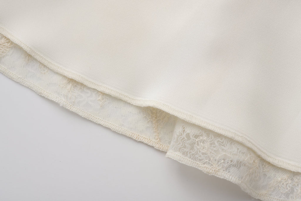 Beige Jacquard Halter Top