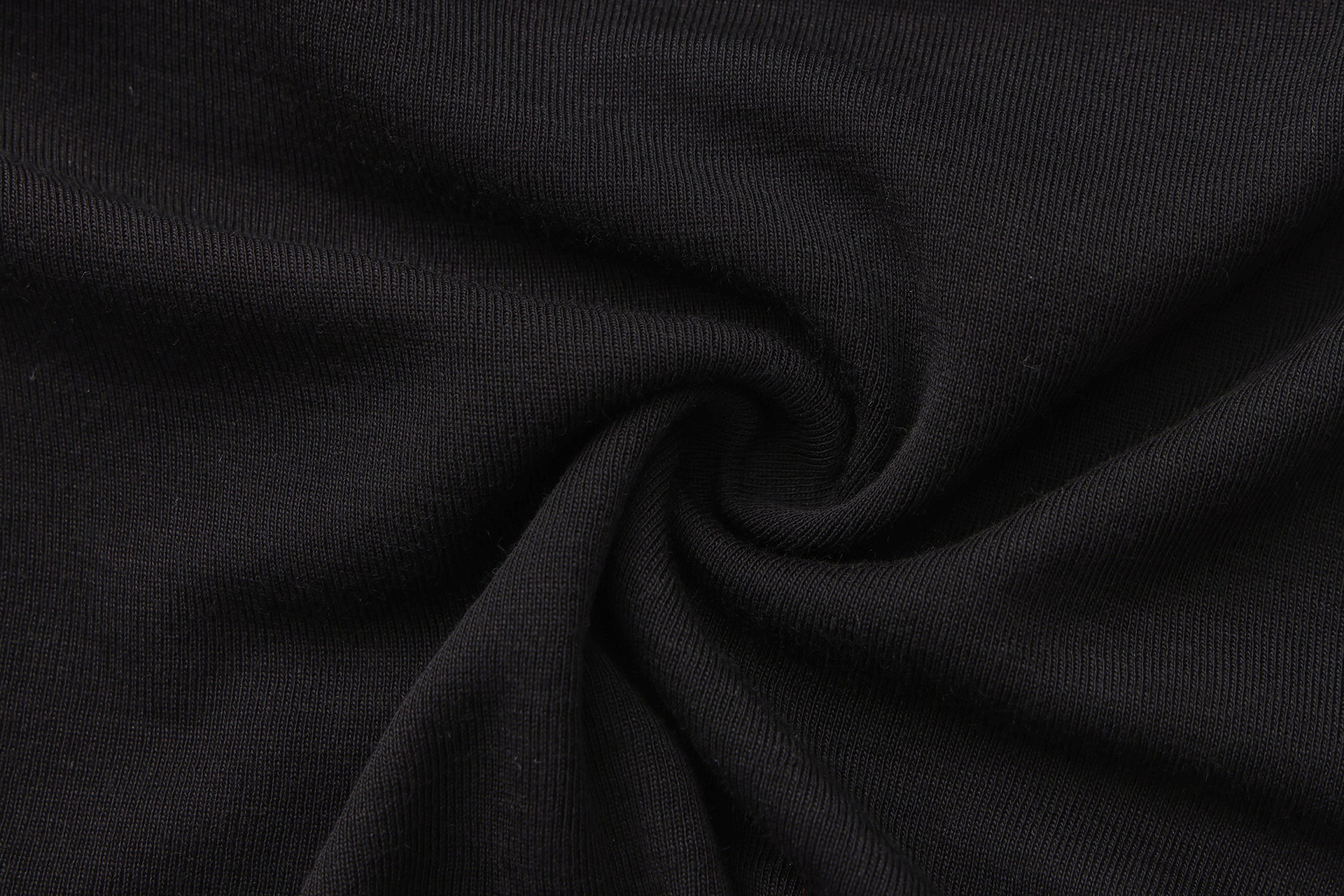 Black Off-The-Shoulder Draped Halter Long-Sleeve Top