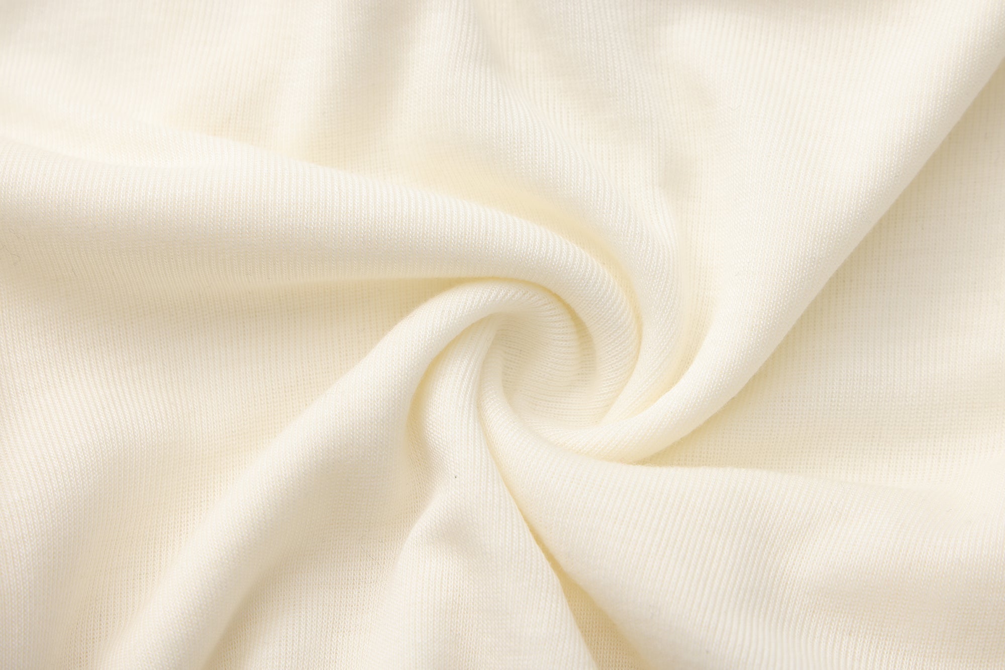 White Beaded Mock-Neck False Two-Piece Top