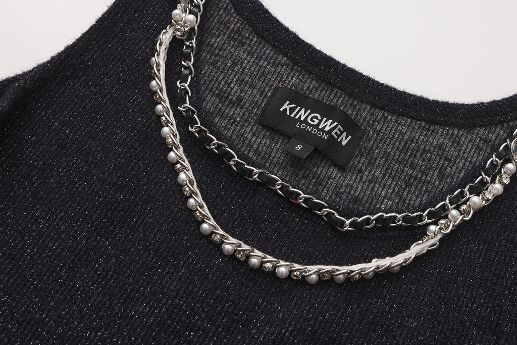 Black Knitted Camisole