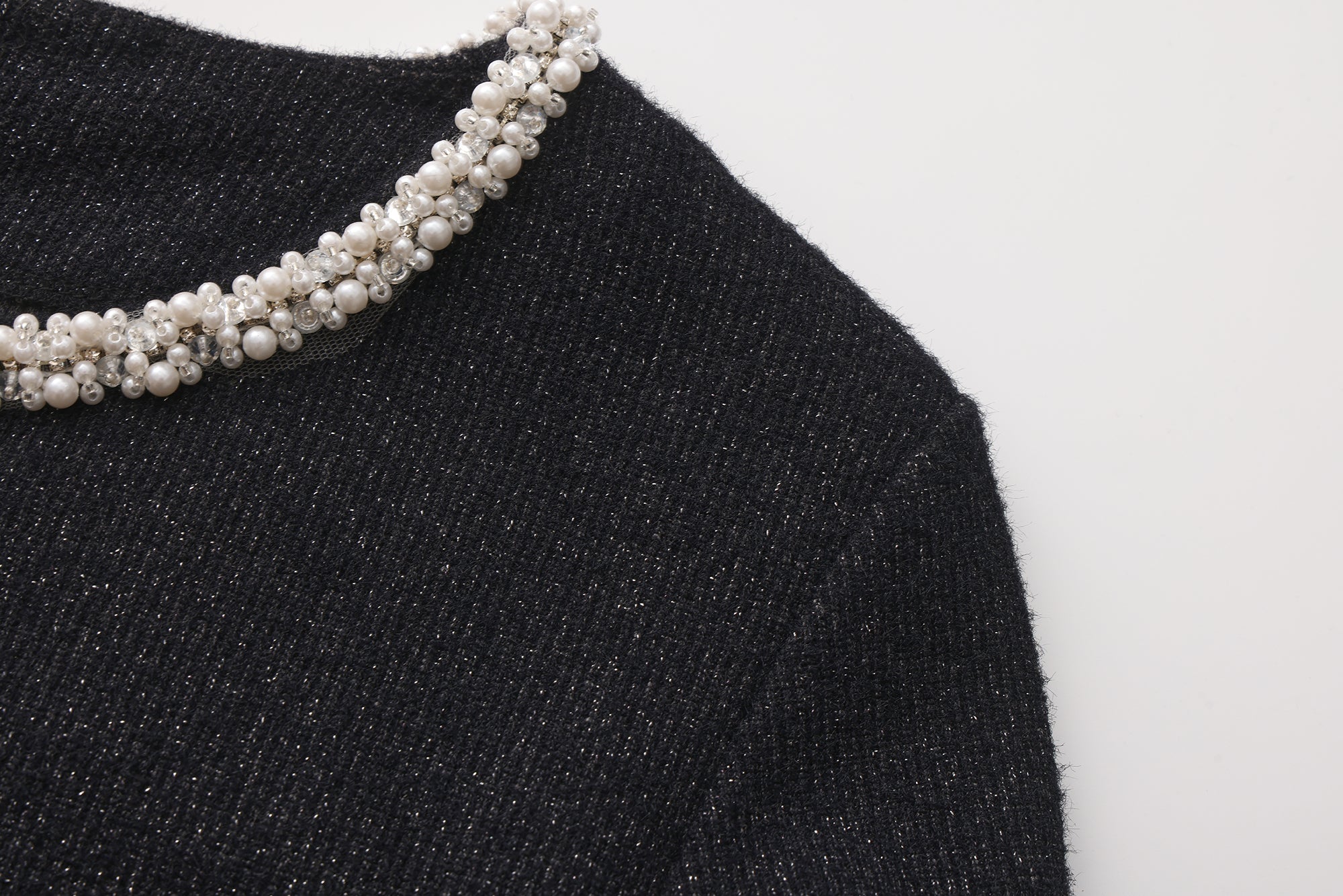 Black Knitted Cardigan