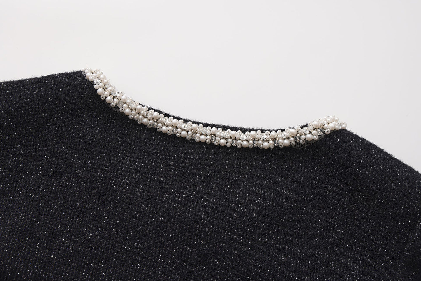 Black Knitted Cardigan