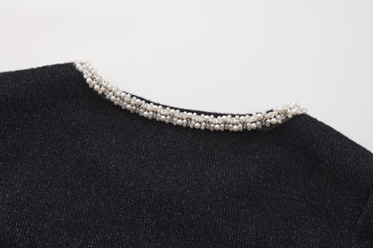 Black Knitted Cardigan