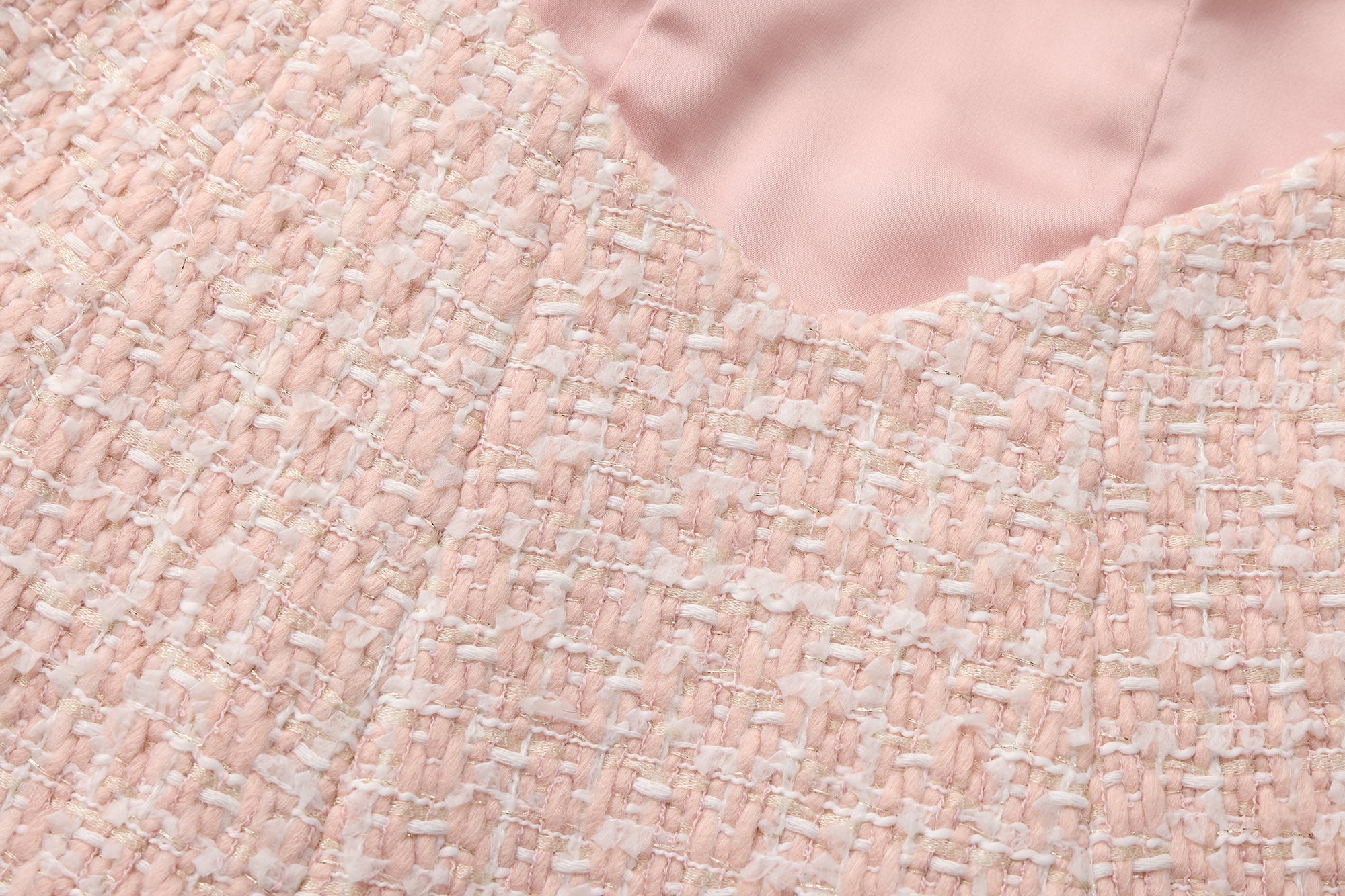 Pink Bow Sleeveless Fitted Top