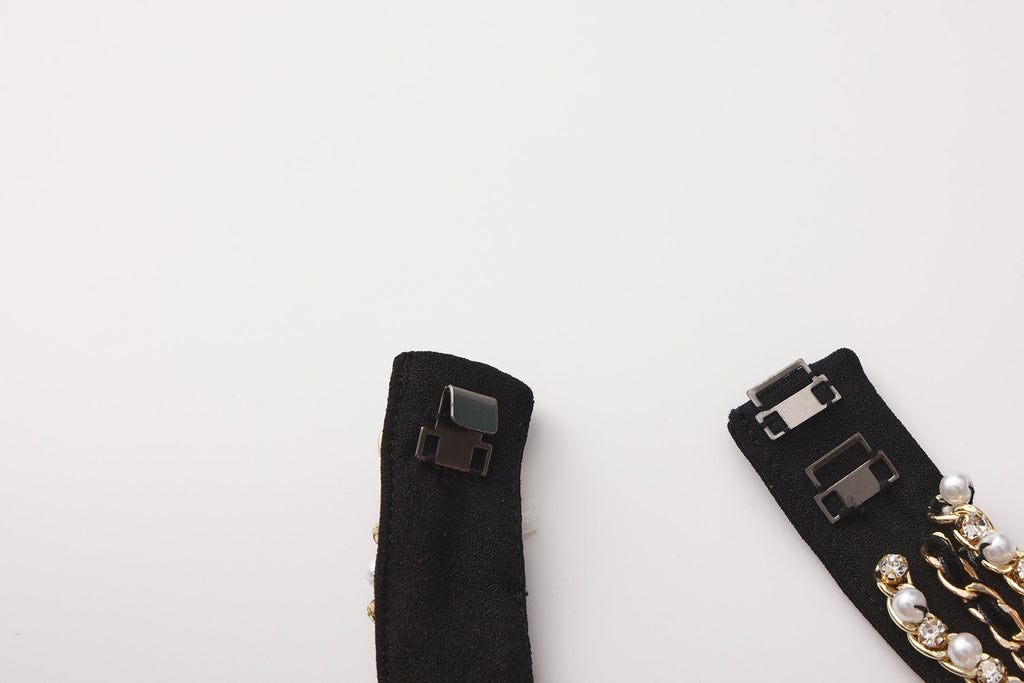 Black Halter Beaded Ruched Dress