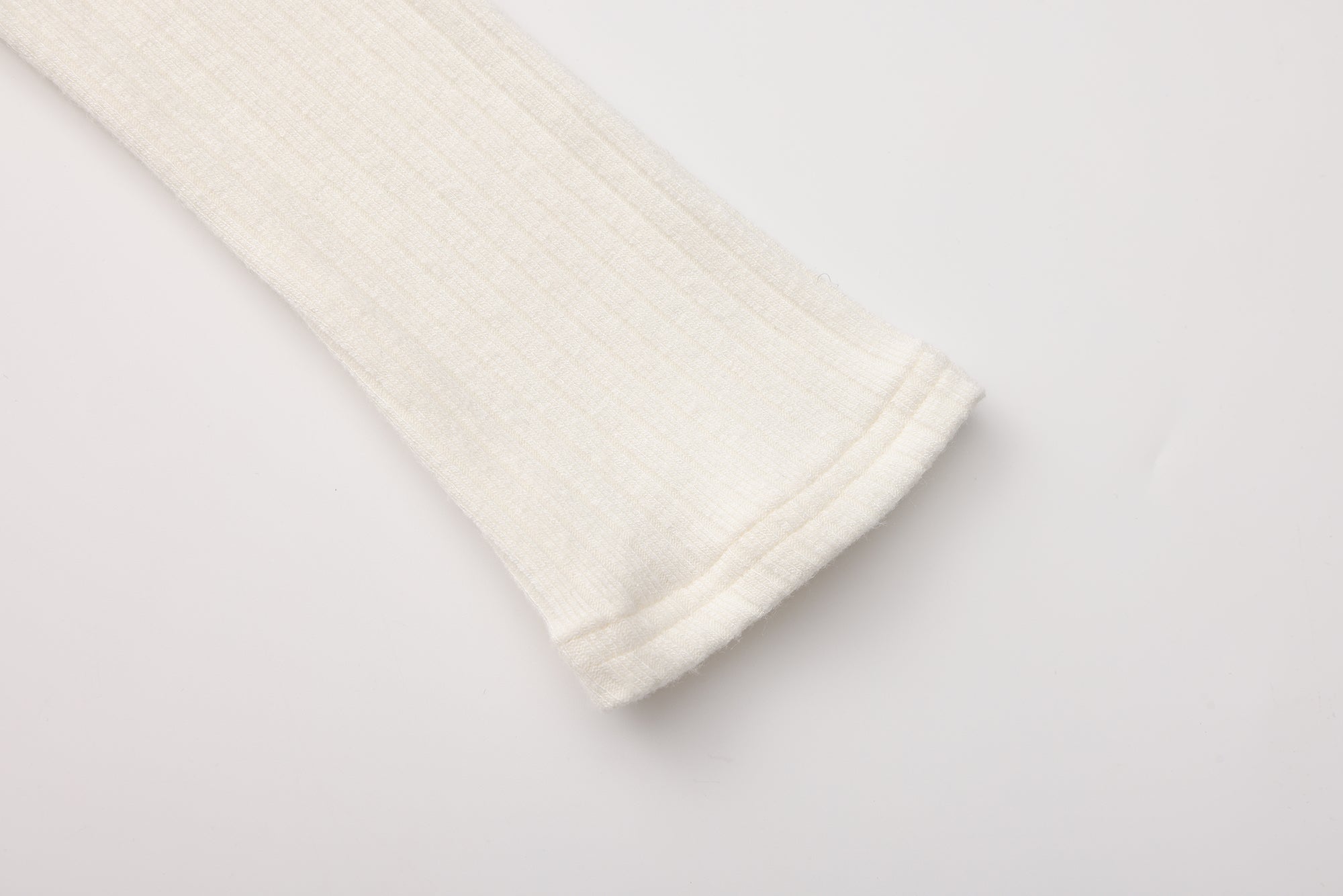 White Knitted Lace Off-The-Shoulder Top