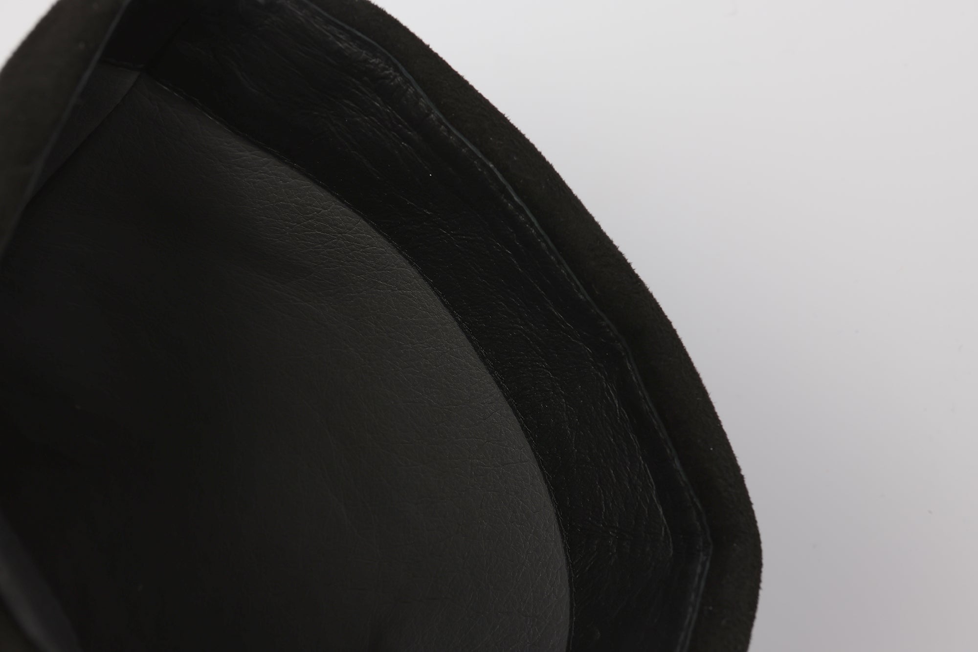 Black Metal-Buckled Knee-High Boots