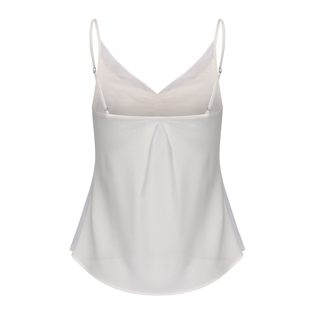 White Floral Camisole