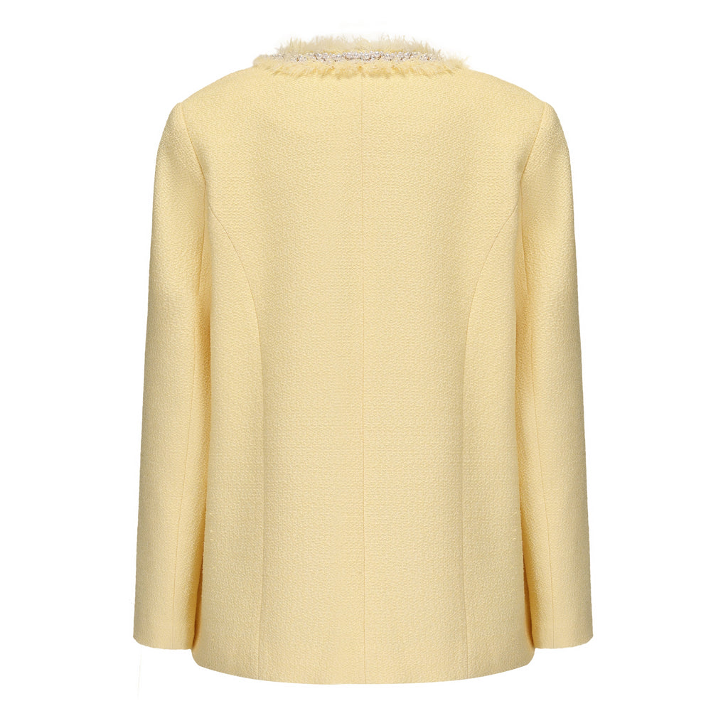 Yellow Tweed Jacket