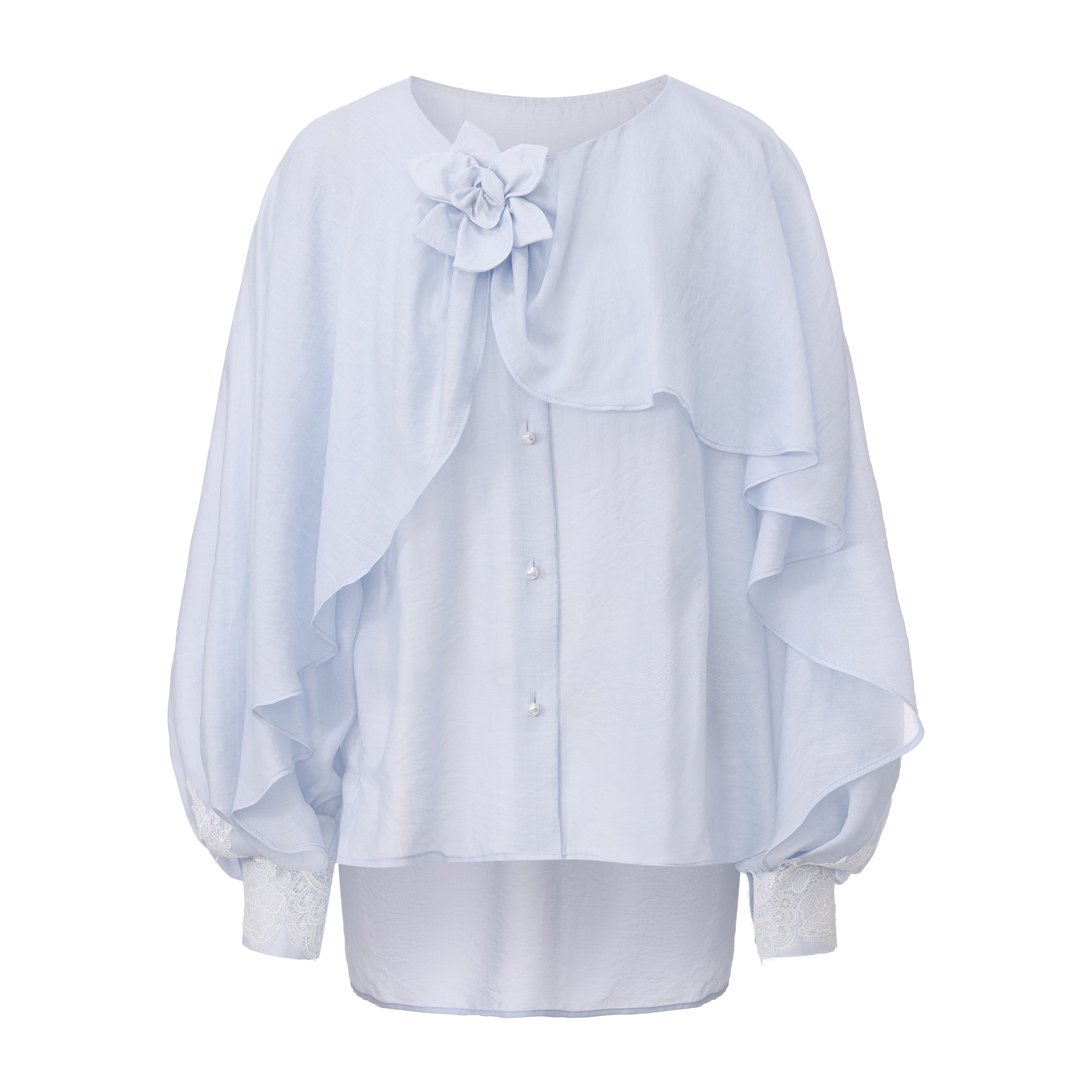Blue Iris Cloak Shirt