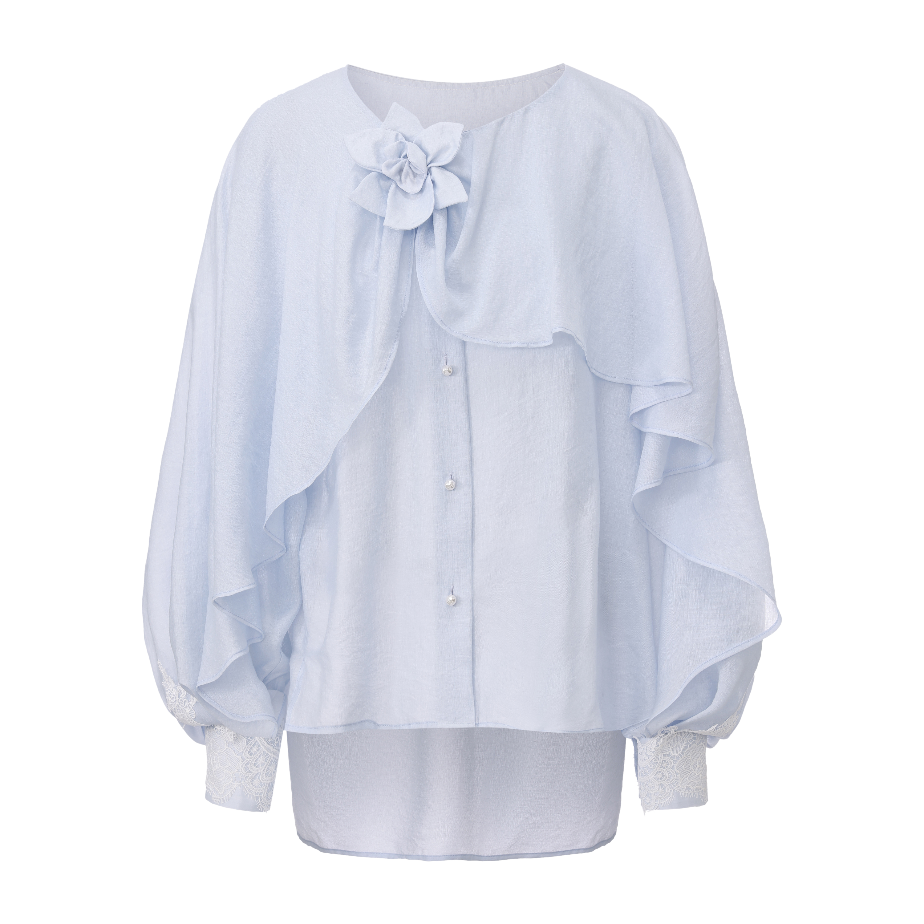 Blue Iris Cloak Shirt