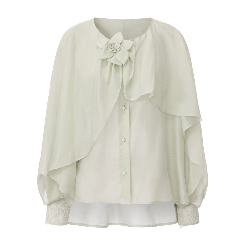 Green Iris Cloak Shirt