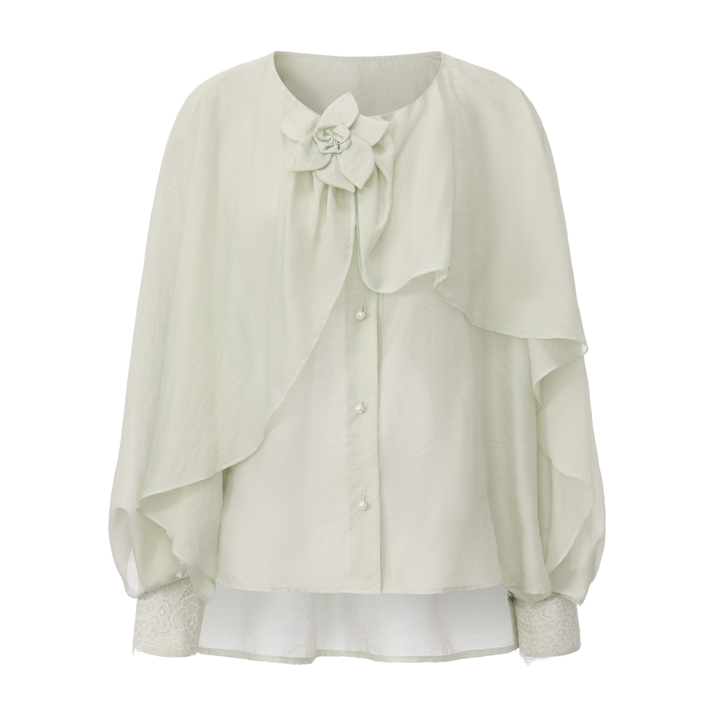 Green Iris Cloak Shirt