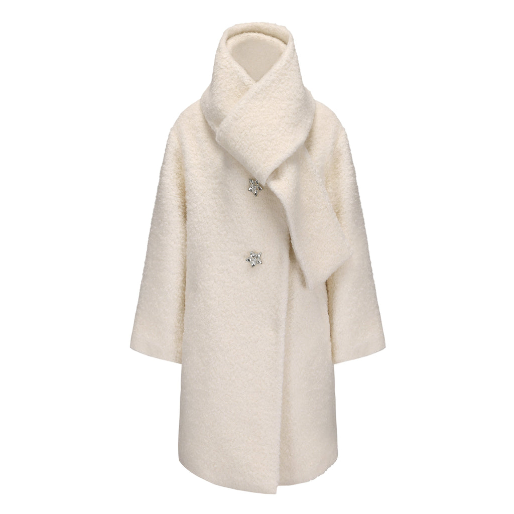 Beige Wool Coat
