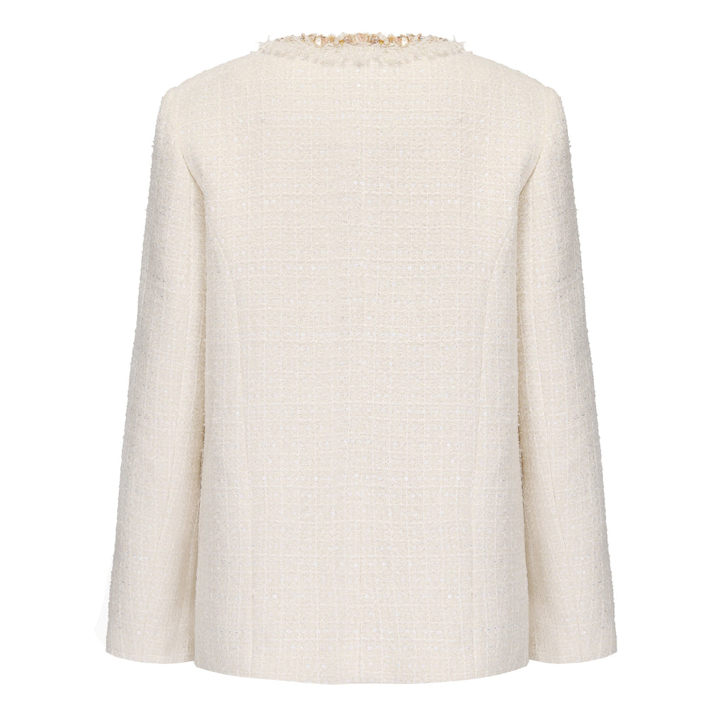 White Tweed Jacket