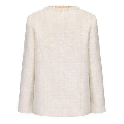 White Tweed Jacket