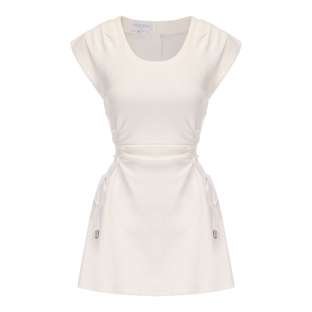 White Aline Dress