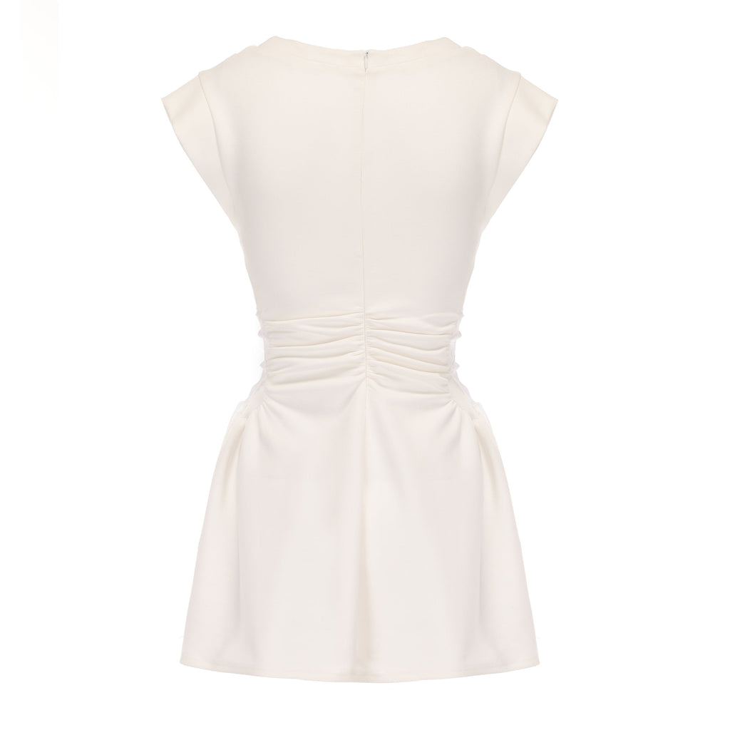 White Aline Dress