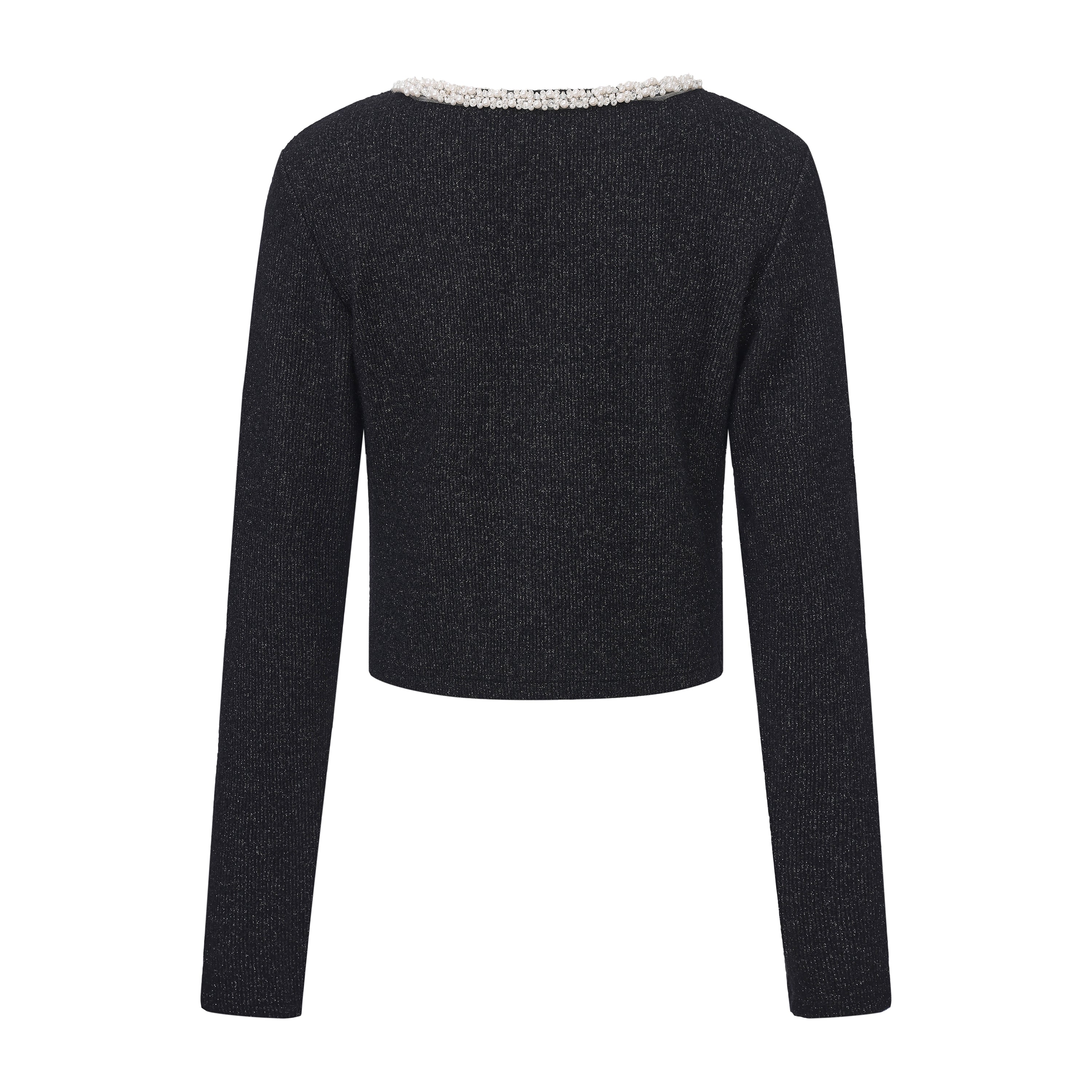 Black Knitted Cardigan