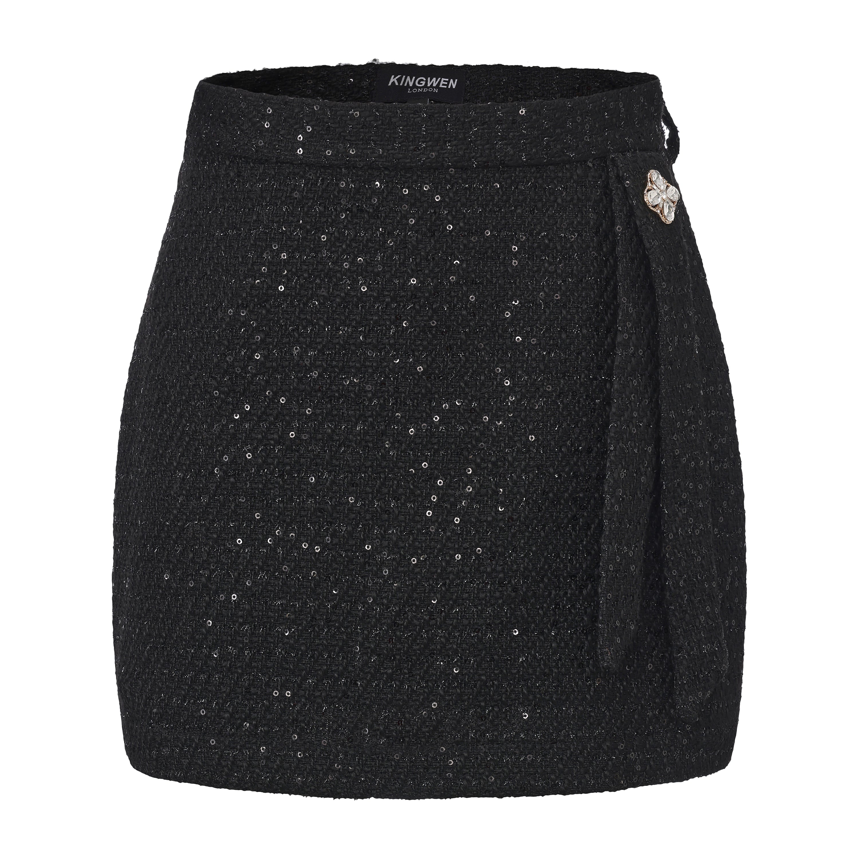 Black Woven Halter Top & Dress