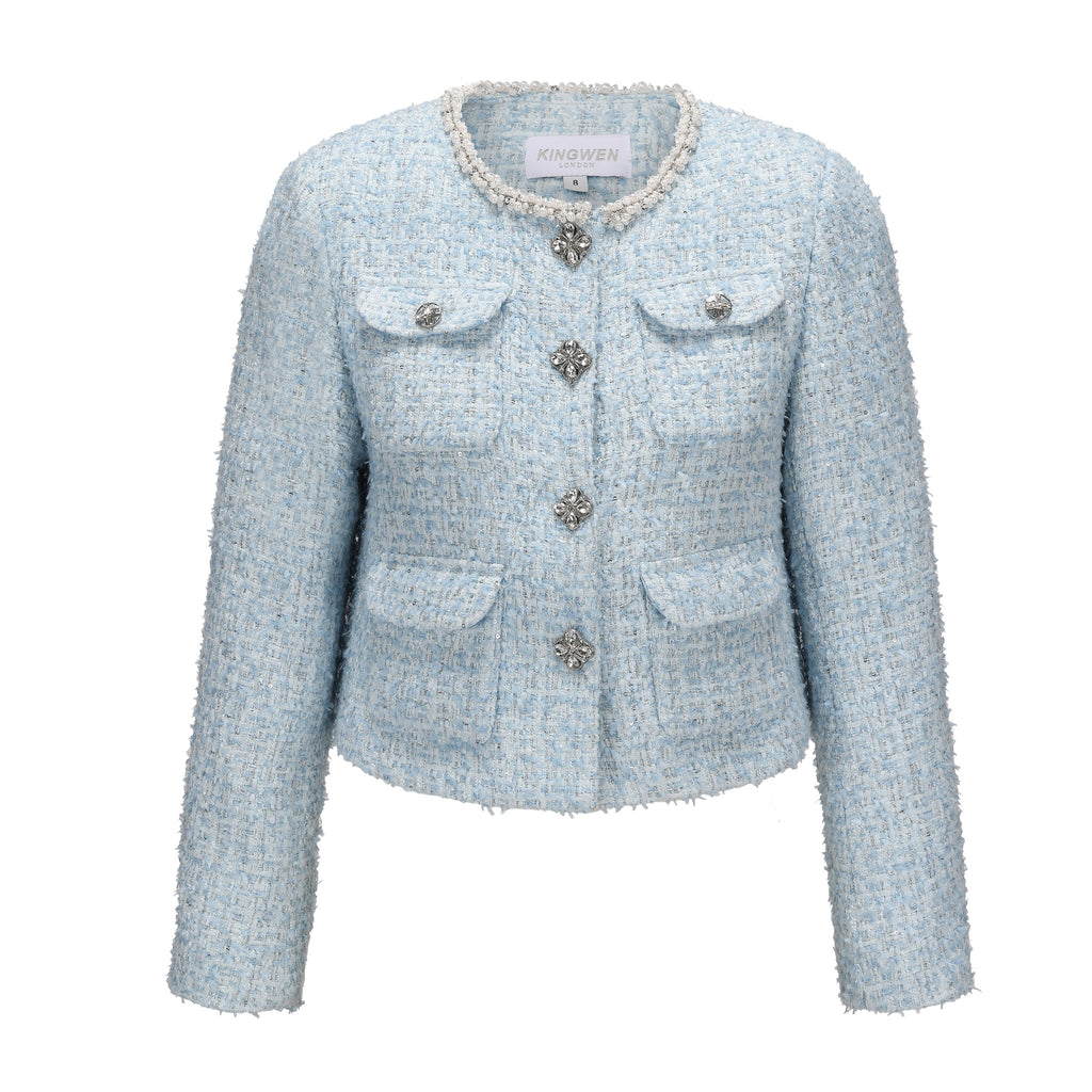 Blue Tweed Jacket